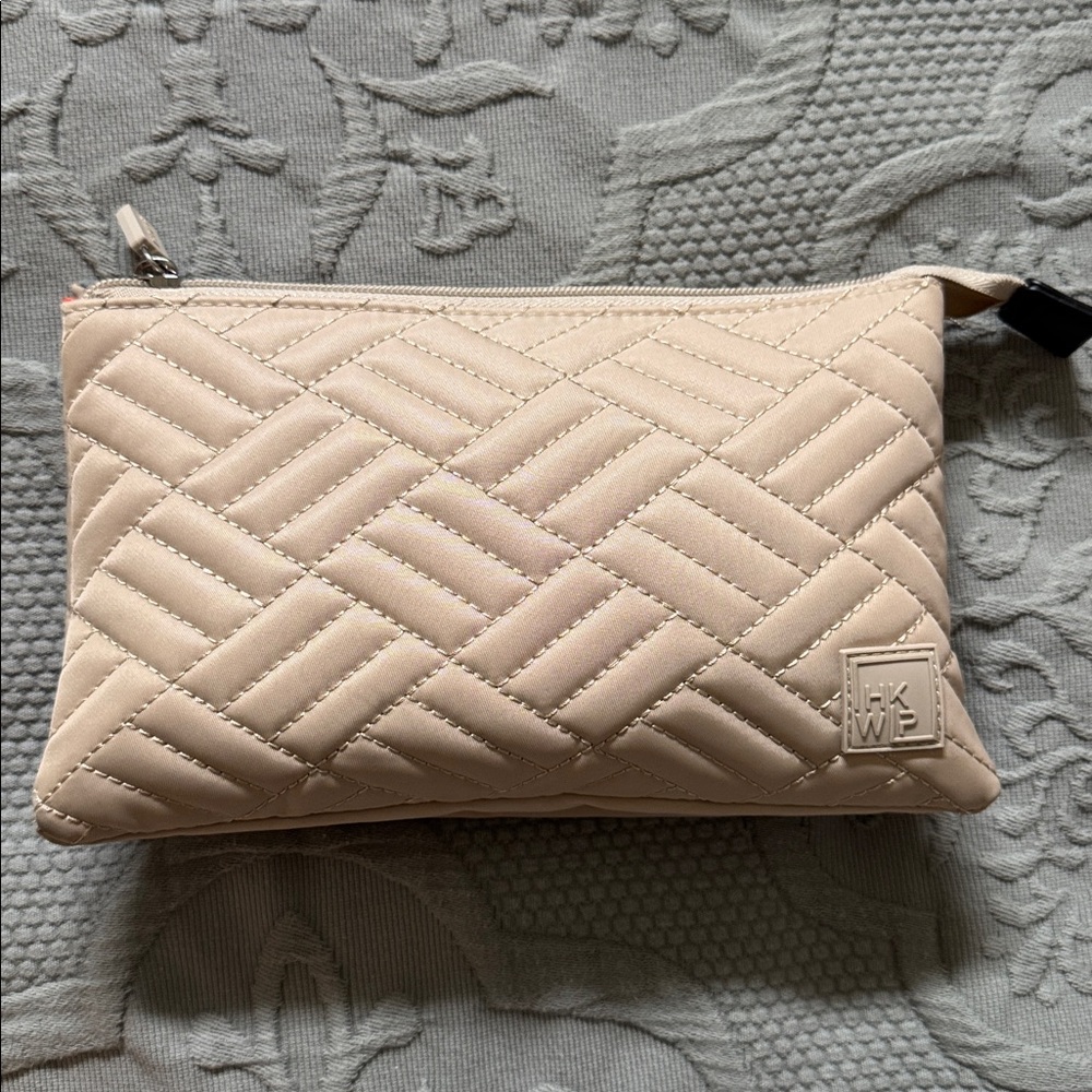 IHKWIP Be Bold RFID Wristlet with Crossbody Strap — Desert Beige